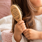 Personalised Christening Keepsake Baby Hairbrush