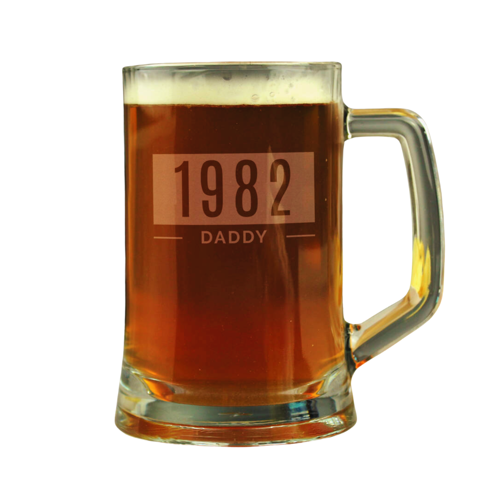Personalised Pint Glass Tankard