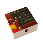 Personalised Fireplace Christmas Eve Box