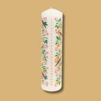 Partridge & Pear Advent Pillar Candle