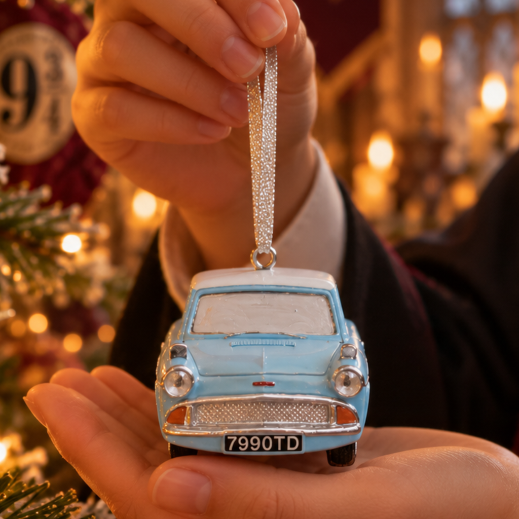 Harry Potter Flying Car Christmas Tree Decoration