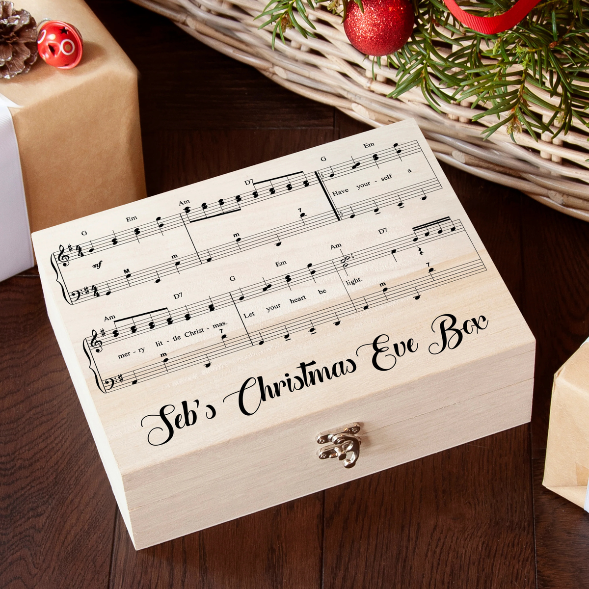 Personalised Have Yourself a Merry Christmas Eve Box