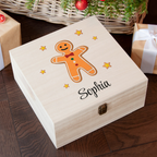 Personalised Gingerbread Man Christmas Eve Box