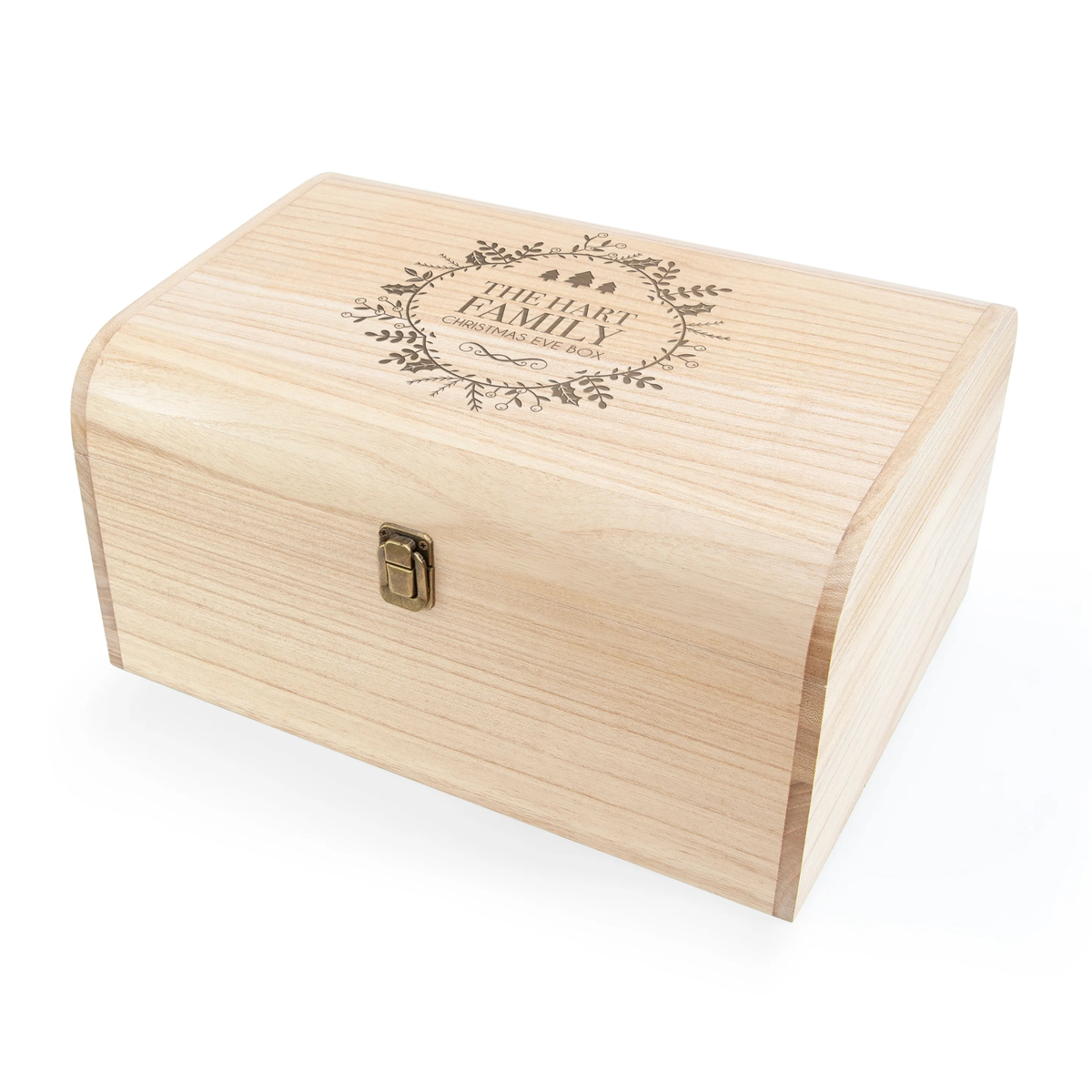 Personalised Traditional Family Christmas Eve Chest