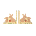 Personalised Bunny Rabbit Wooden Bookends