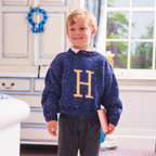 Hand Knitted Personalised Letter Jumper