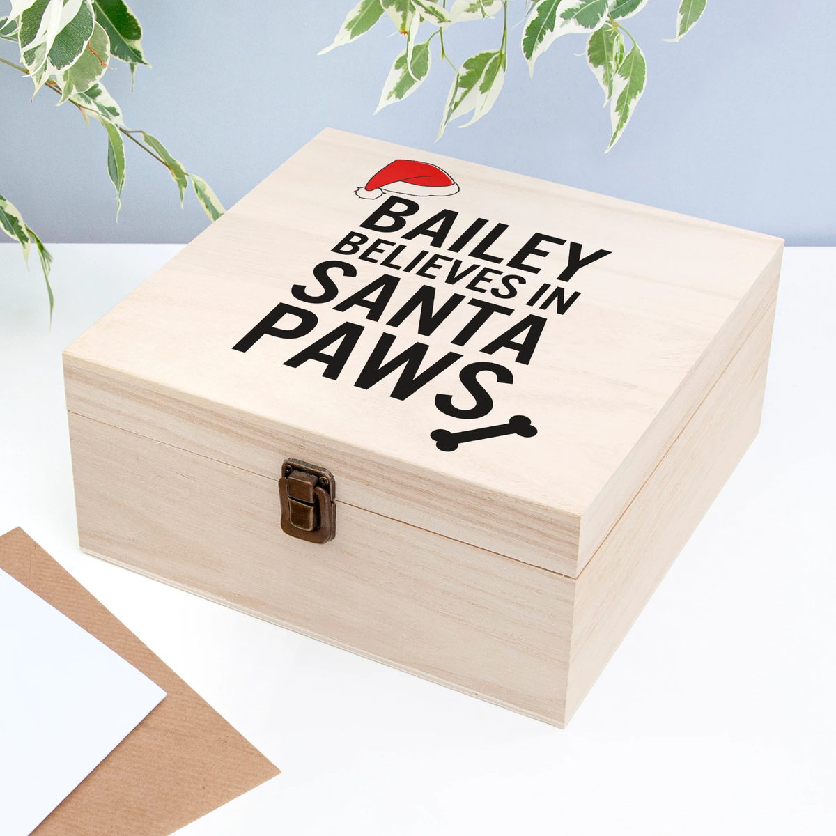 Personalised Santa Paws Christmas Eve Box