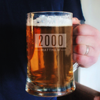 Personalised Pint Glass Tankard