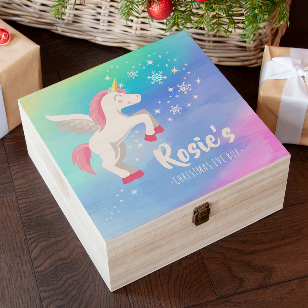 Personalised Baby Unicorn Christmas Eve Box