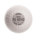 Personalised 'You're Tee-Riffic' Golf Ball