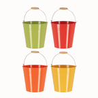 Personalised Beer Bucket with Wooden Handle