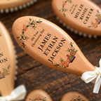 Personalised Christening Keepsake Baby Hairbrush