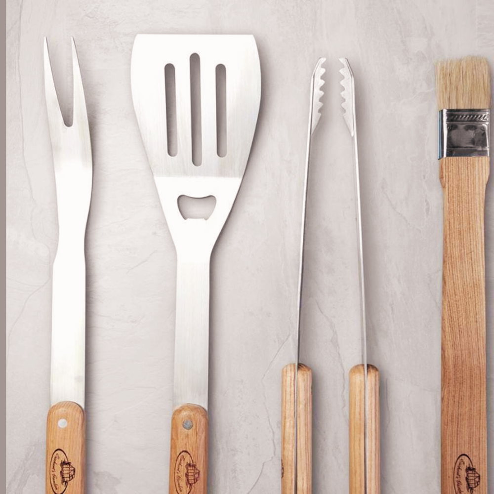 BBQ Apron Tool Set