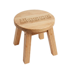 Personalised Wooden Name Train Stool for Kids