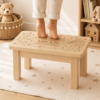 Personalised Wooden Stool for Kids