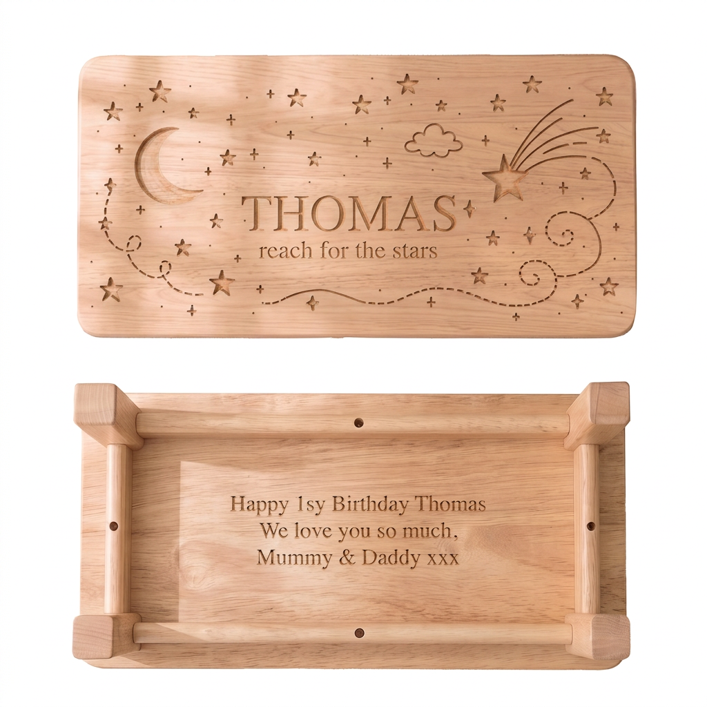 Personalised Wooden Stool for Kids
