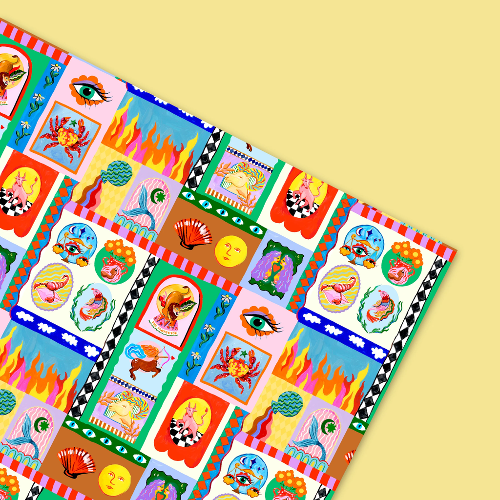 Zodiac Gift Wrap Sheets