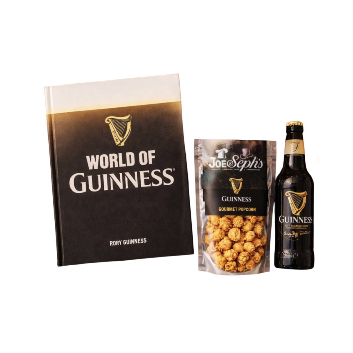 World Of Guinness Hardback Book And Popcorn Gift Set