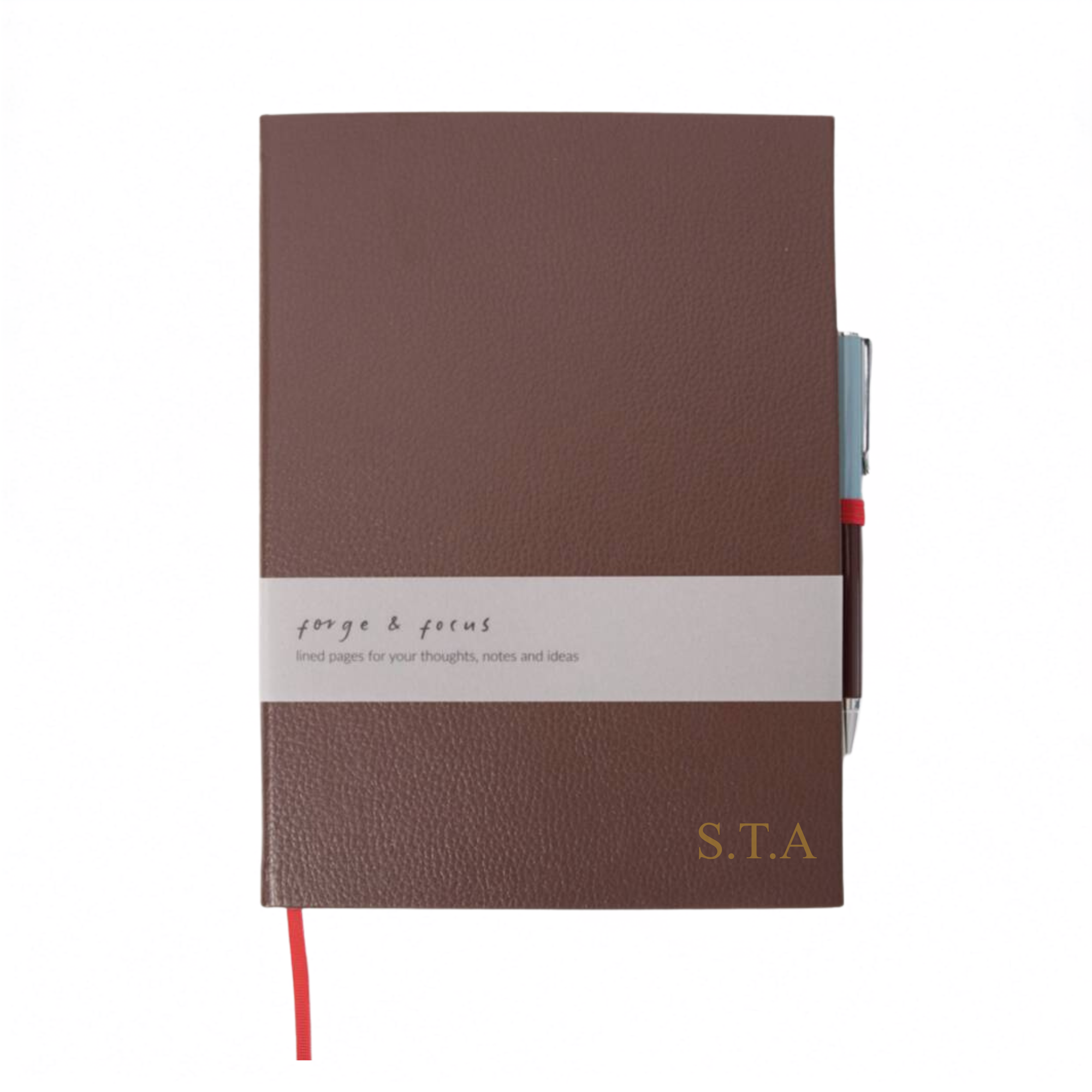 Heritage Burgundy Notebook And Refillable Pen
