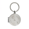 Personalised Foliage Couples Photo Keyring