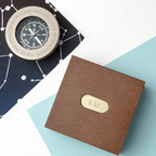 Personalised Brass Compass