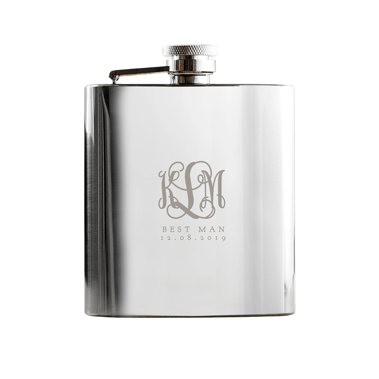 Personalised Monogrammed Hip Flask