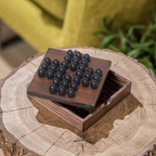 Personalised Wooden Solitaire Game