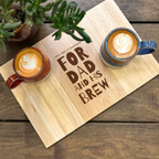 Personalised Wooden Sofa Tray
