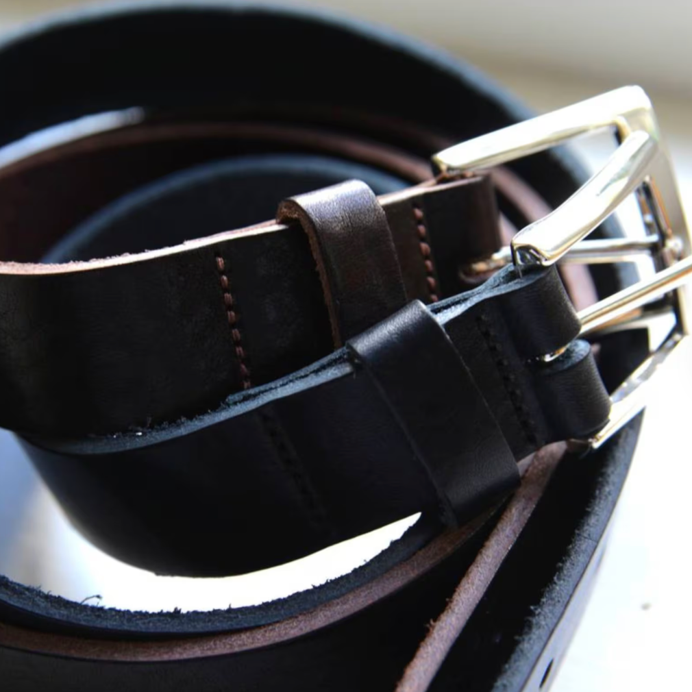 Personalised Leather Secret Message Belt