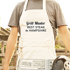 Personalised BBQ Guide Apron