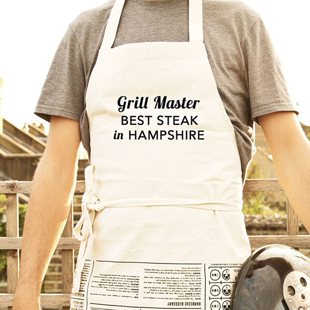 Personalised BBQ Guide Apron