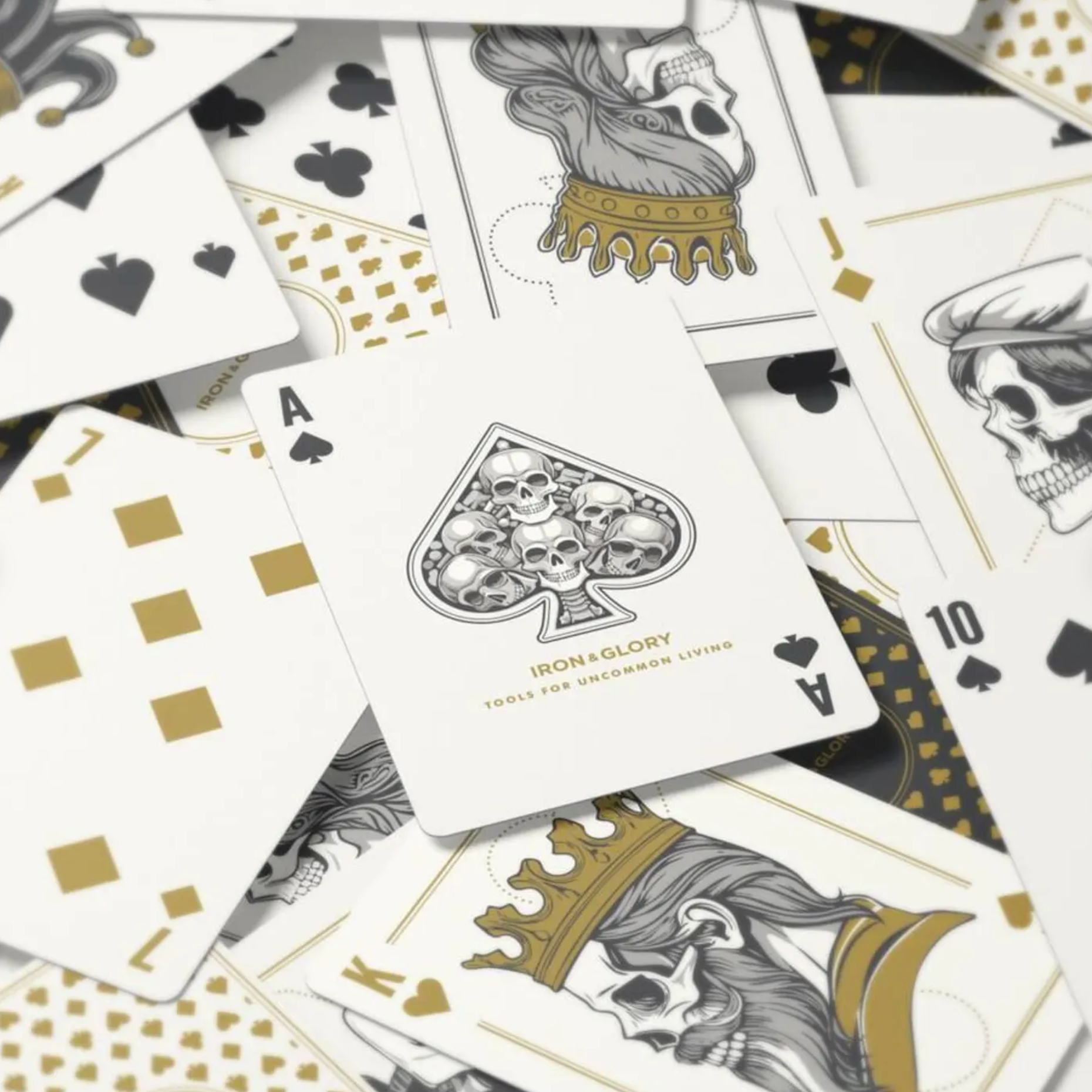 The Big Deal Personalised Wood Playing Card Box
