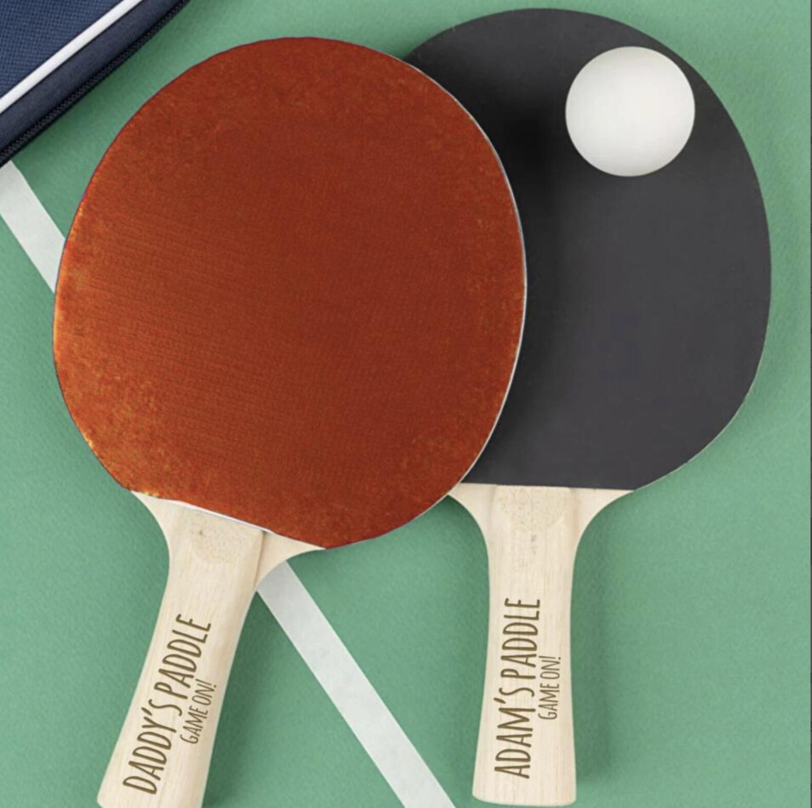 Personalised Table Tennis Set