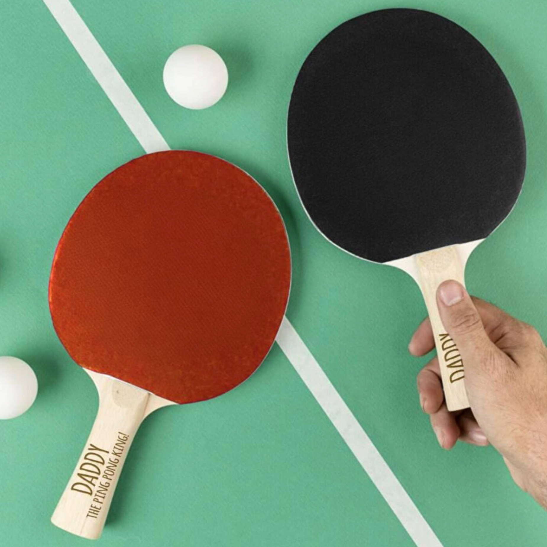 Personalised Table Tennis Set