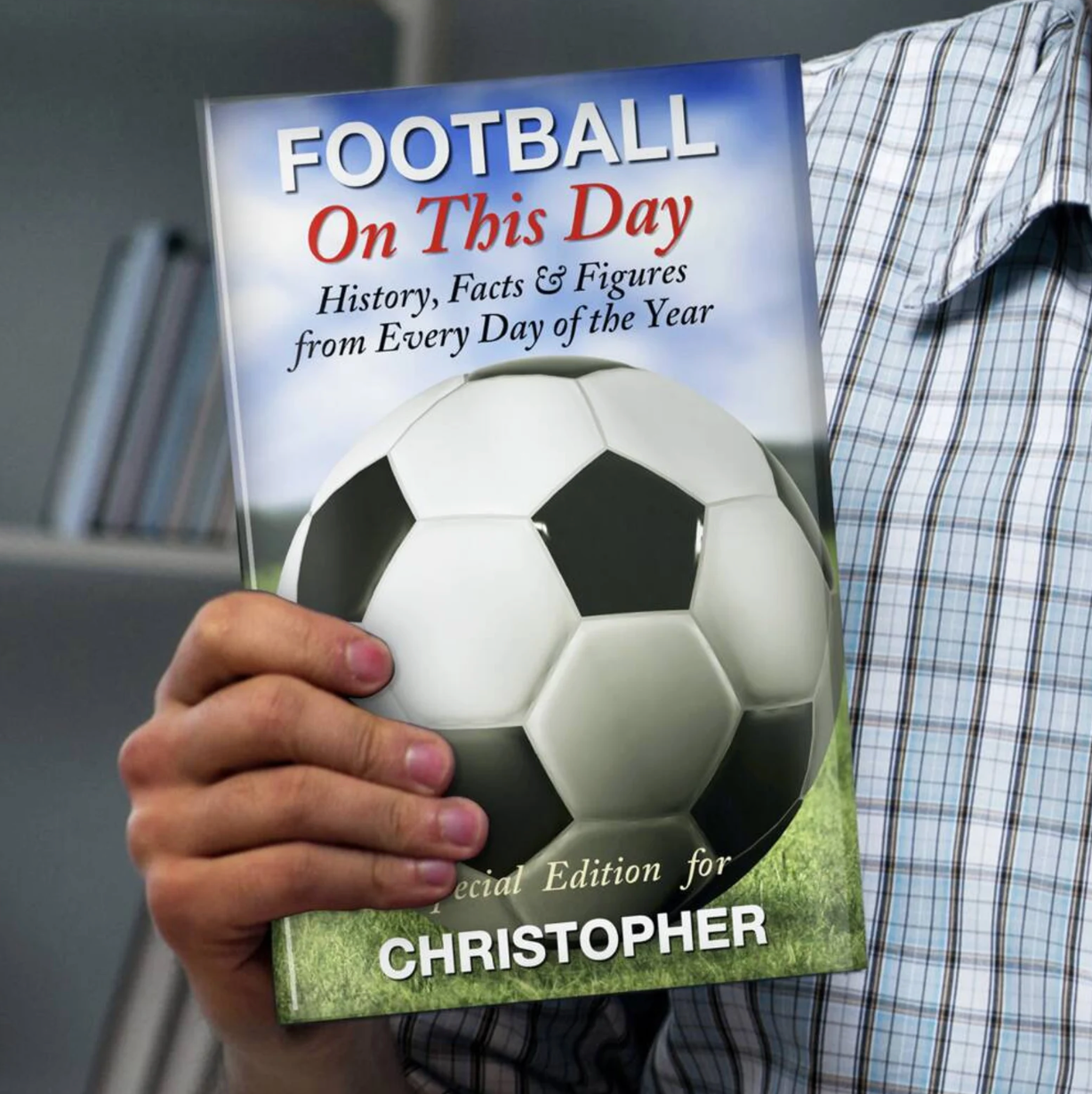 Personalised Football History Book