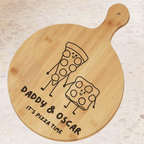 Personalised Pizza Family Board