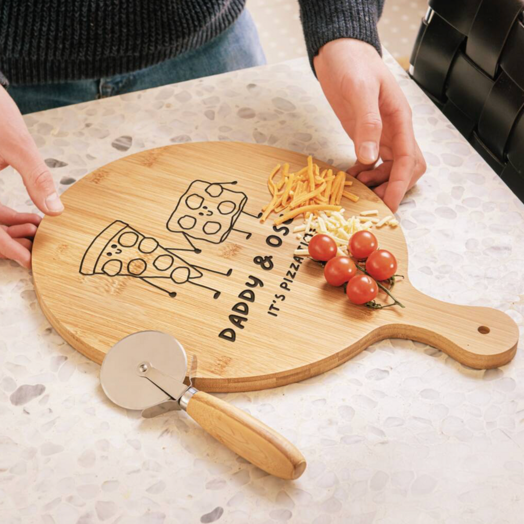 Personalised Pizza Family Board