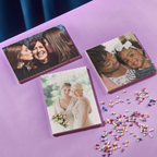 Personalised Building Brick Photo Puzzle For Her
