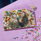 Personalised Birthday Building Brick Photo Puzzle