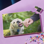 Personalised Pet Building Brick Photo Puzzle