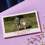 Personalised Building Brick Photo Puzzle For Him