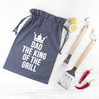 Personalised King of the Grill BBQ Tool Set