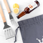 Personalised King of the Grill BBQ Tool Set