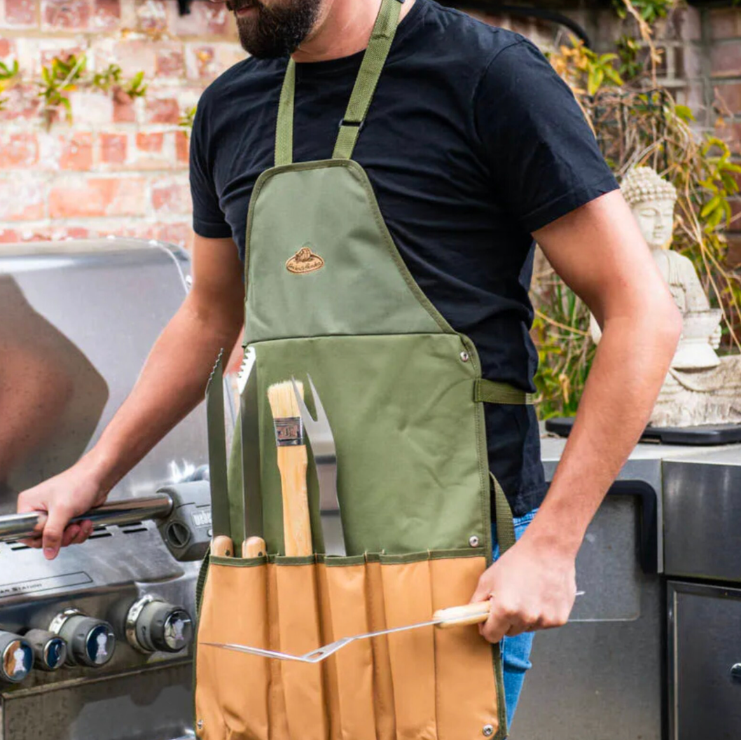 Personalised BBQ Apron Gift Set