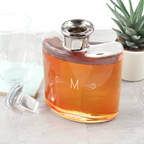 Monogrammed Glass Personalised Whiskey Decanter