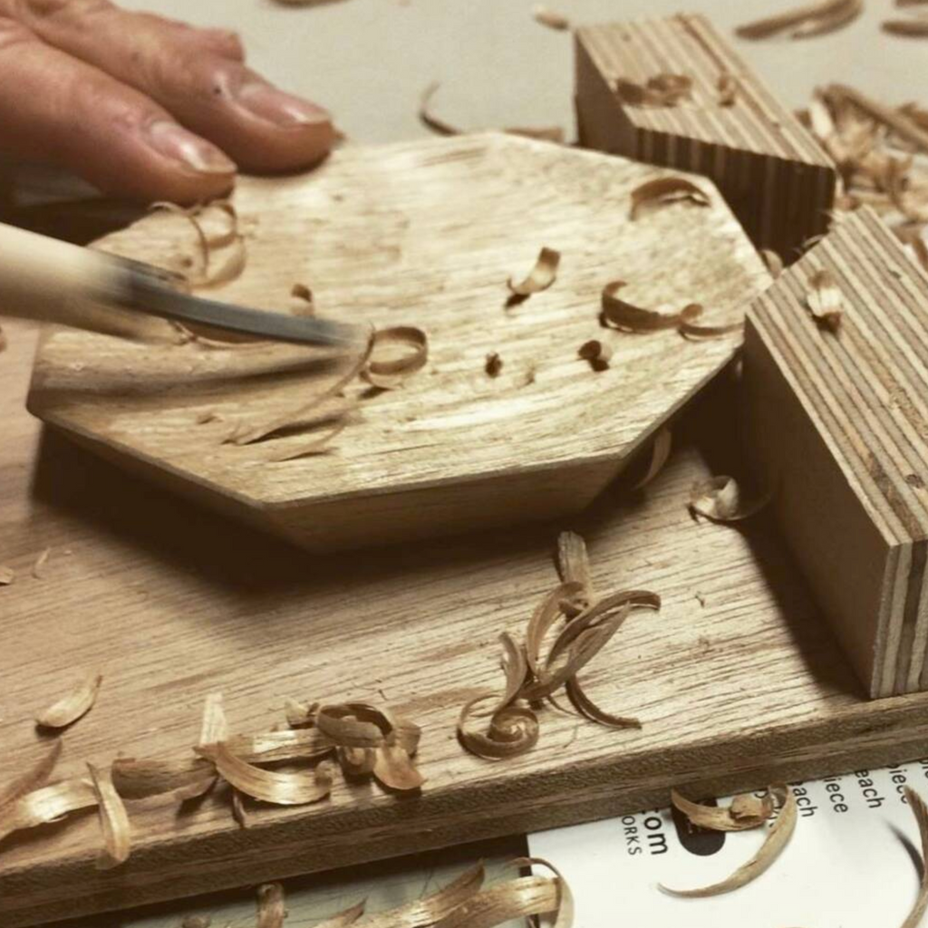 DIY Japanese Wooden Whittling Plate Kit