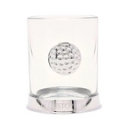 Personalised Golf Pewter Whisky Glass