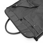 Monogrammed Vegan Leather Garment Bag