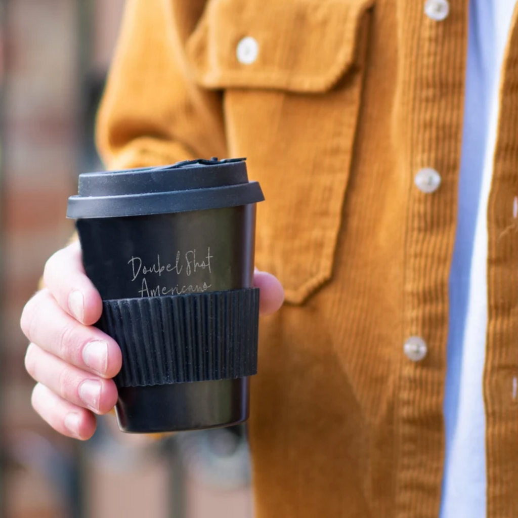 Personalised Bamboo Coffee Cup