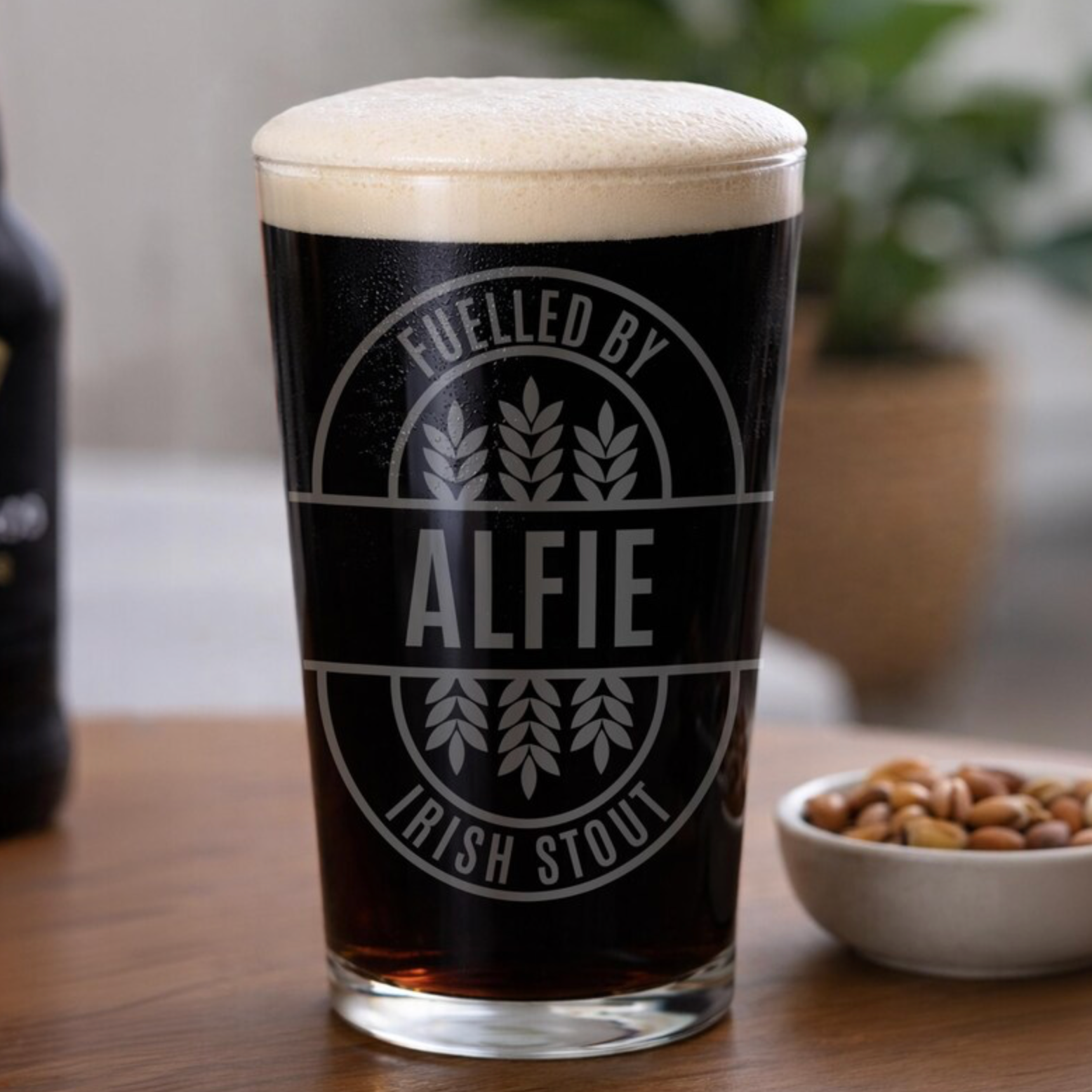 Personalised Brewery Style Craft Beer Gift Pint Glass